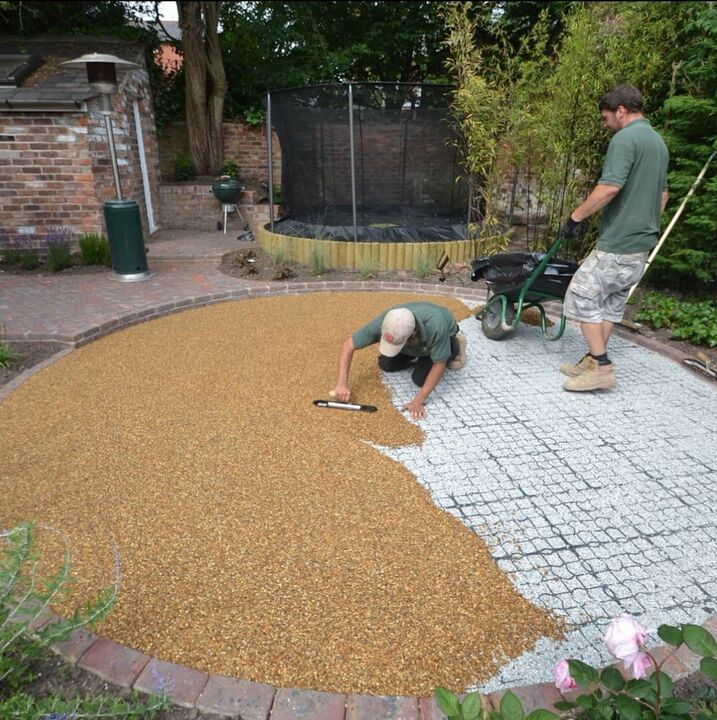 Инструкция по укладке каменного ковра